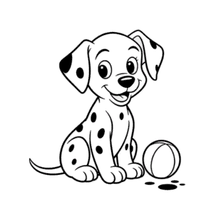 Coloriage Disney Les 101 Dalmatiens