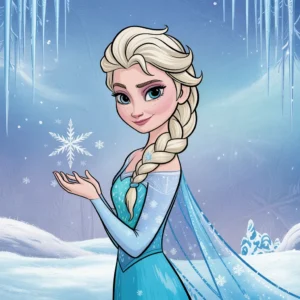 Coloriages Elsa