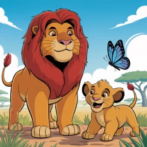 Coloriages Le Roi Lion