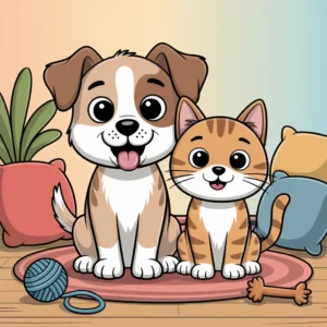 Coloriages Animaux de Compagnie