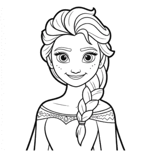 Coloriage Elsa