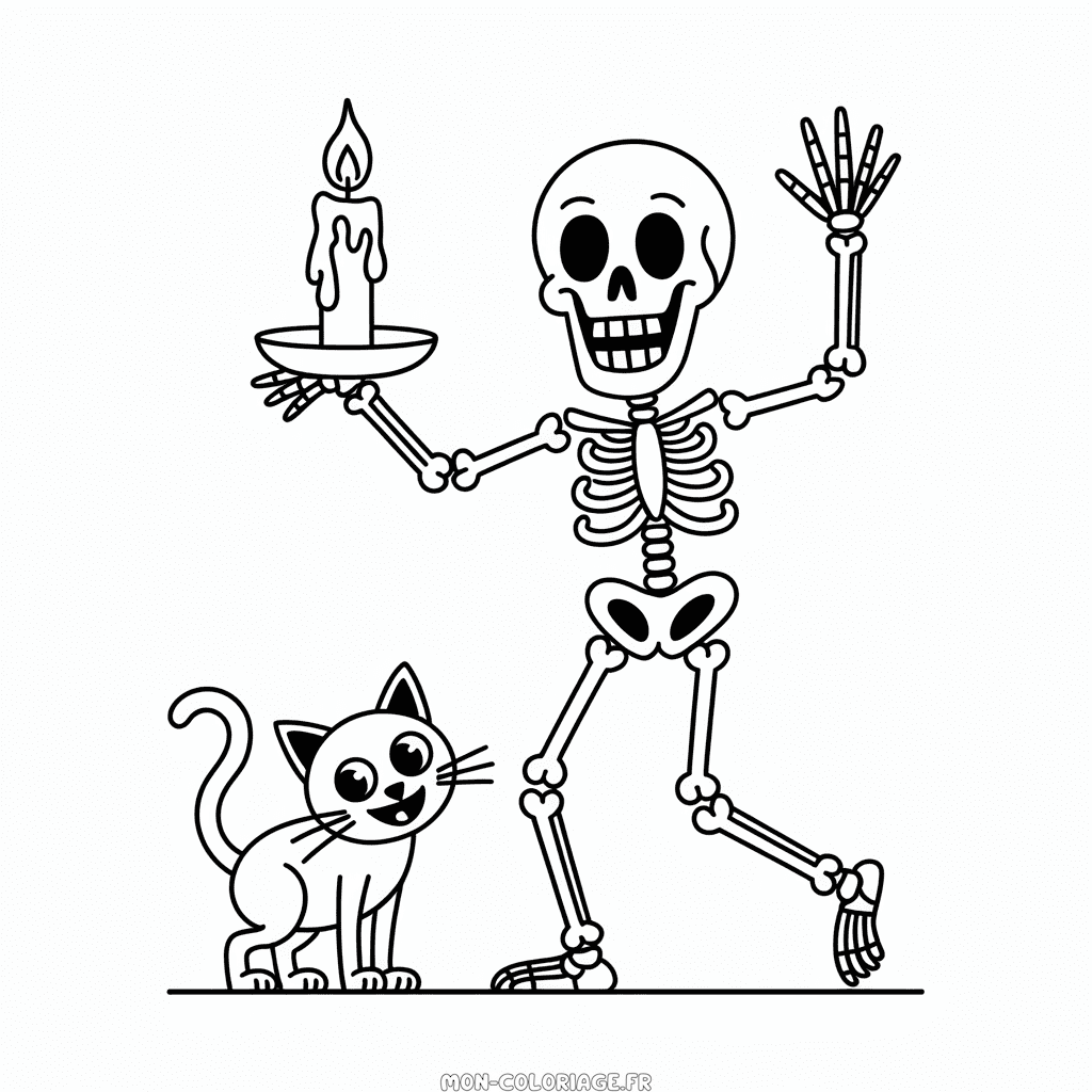 Coloriage Halloween Effrayant pour Adultes