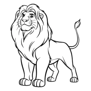 Coloriage Le Roi Lion