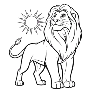 Coloriage Le Roi Lion Adulte