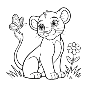Coloriage Nala Le Roi Lion