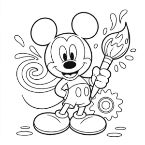 Coloriage Epic Mickey